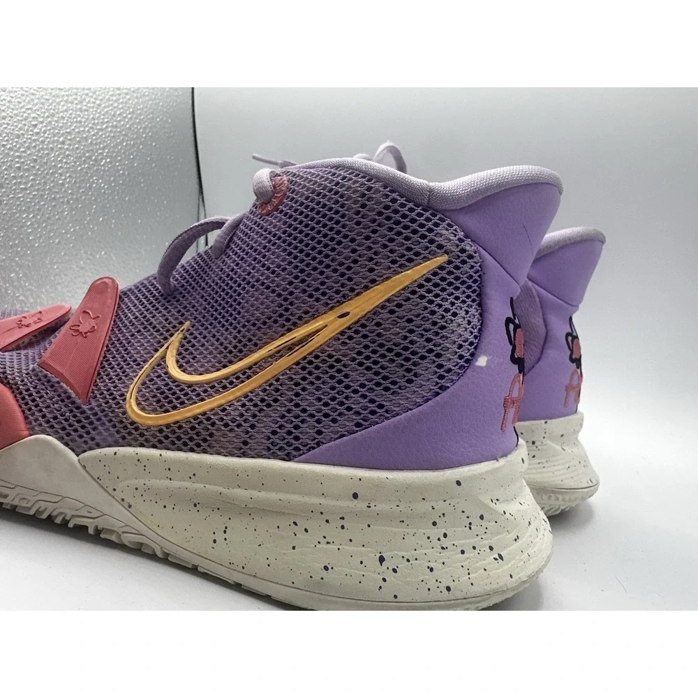 Nike‎ Kyrie 7 GS Expressions Basketball Shoes Youth 5.5Y Womens 7 Purple Red